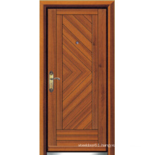 Turkish Style Steel Wooden Armored Door (LTK-D303)